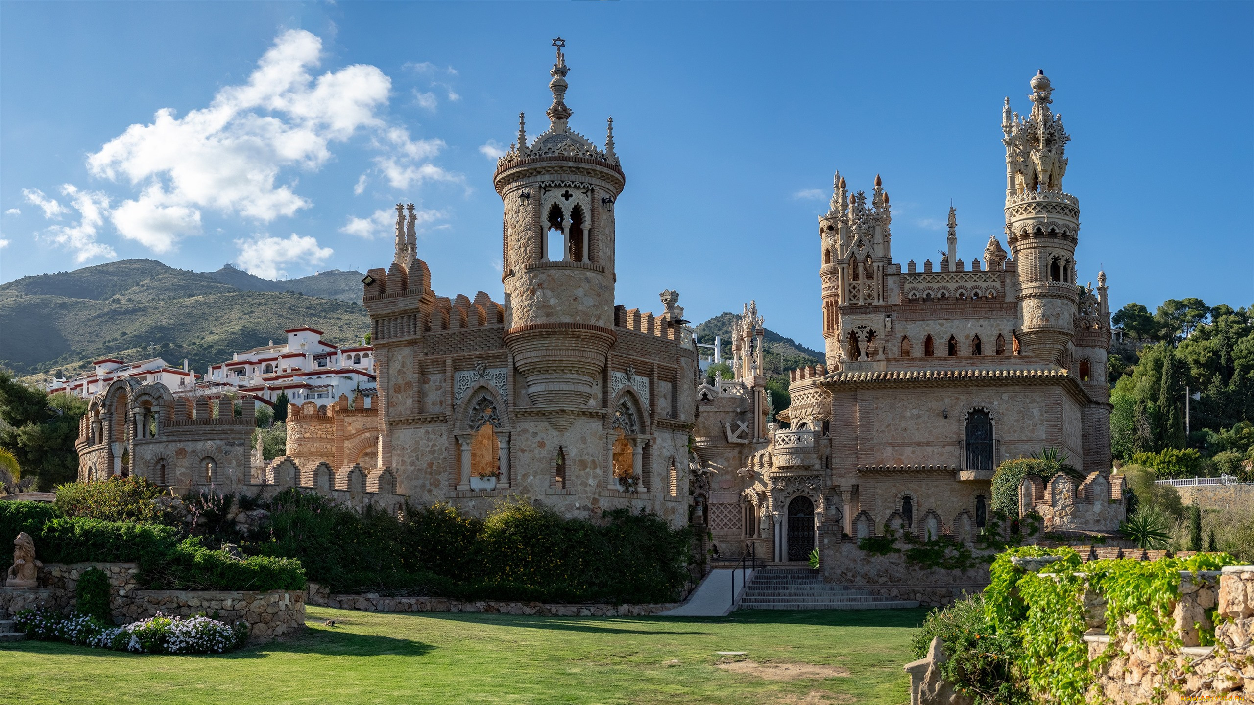 colomares castle, spain, ,  , colomares, castle